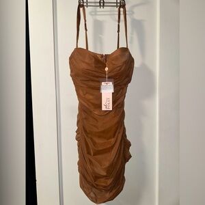 Brand New corset mini dress